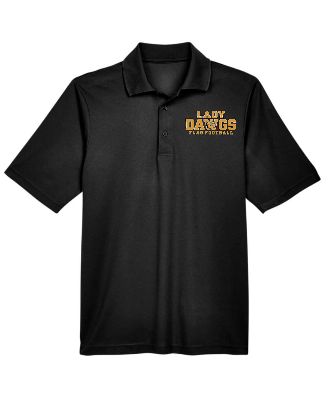 "Bulldawgs Flag Football" Polo